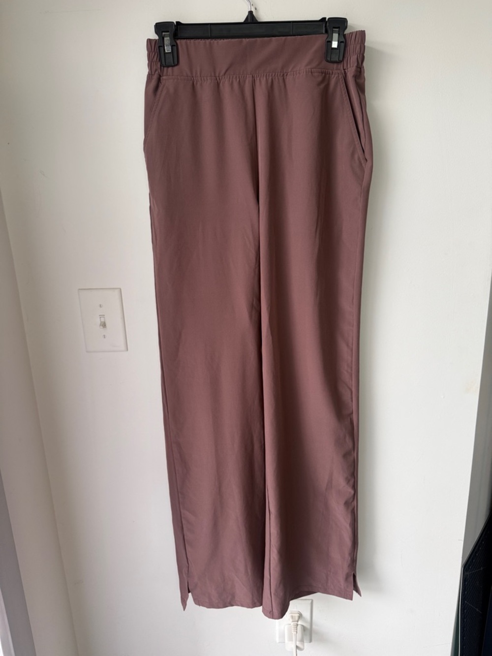 Women’s Wide-Leg Casual Pants in Mauve
